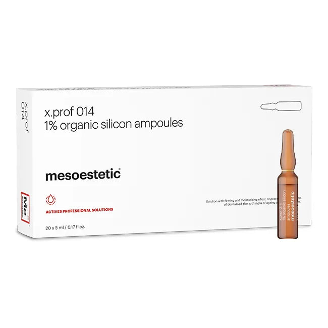 Mesoestetic X.Prof 014 Organic Silicon 1% silicon強效修復再生精華1% 20 x 5 ml