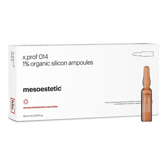Mesoestetic X.Prof 014 Organic Silicon 1% silicon強效修復再生精華1% 20 x 5 ml