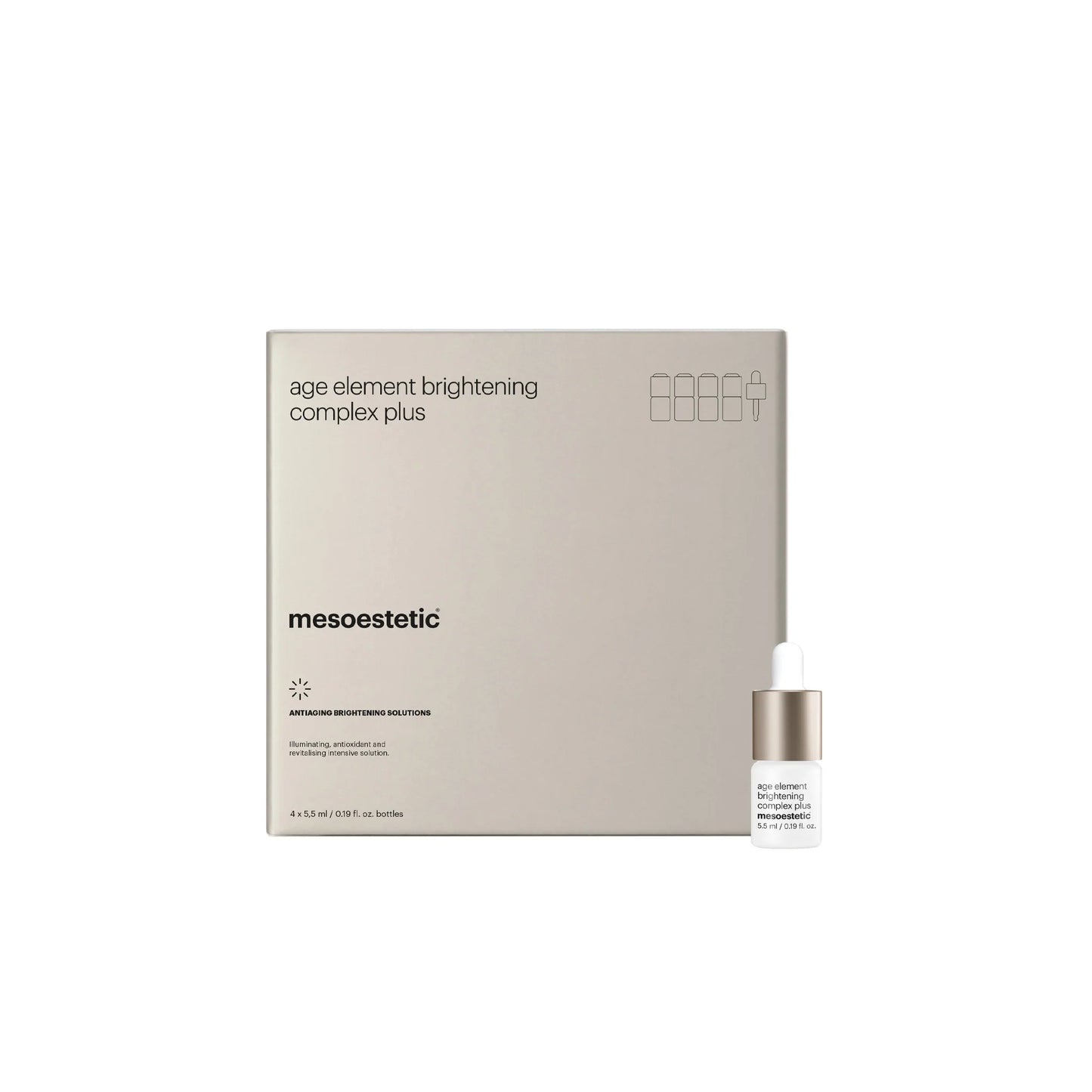 Mesoestetic Age Element Brightening Complex 水光維C淡斑抗氧液 5.5ml x 4