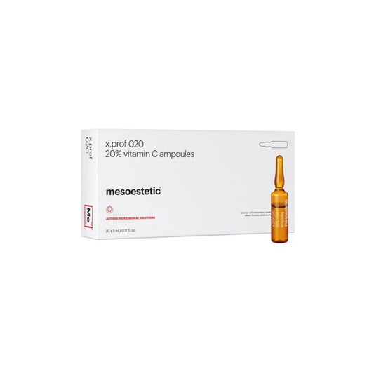 Mesoestetic X.Prof 020 Vitamin C 20% 激活亮白細胞精華20% 20 x 5 ml