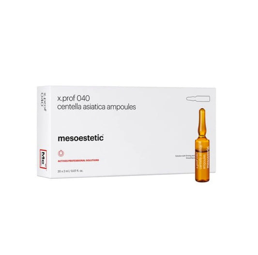 Mesoestetic X.Prof 040 Centella Asiatica 積雪草抗炎修復精華 20 x 2 ml